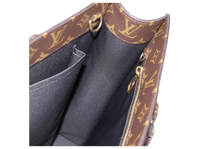 LOUIS VUITTON Monogram LV Portrait Sac Plat NV Tote Bag M46679 LV Auth 120873SM Monogramma - vista 20