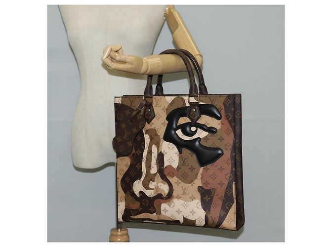 LOUIS VUITTON Monogram LV Portrait Sac Plat NV Tote Bag M46679 LV Auth 120873SM Monogramma - vista 26