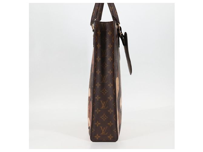 LOUIS VUITTON Monogram LV Portrait Sac Plat NV Tote Bag M46679 LV Auth 120873SM Monogramma - vista 4