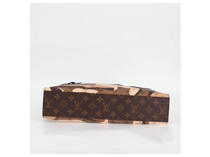 LOUIS VUITTON Monogram LV Portrait Sac Plat NV Tote Bag M46679 LV Auth 120873SM Monogramma - vista 5
