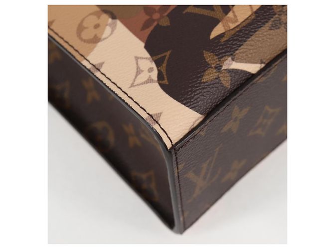 LOUIS VUITTON Monogram LV Portrait Sac Plat NV Tote Bag M46679 LV Auth 120873SM Monogramma - vista 8