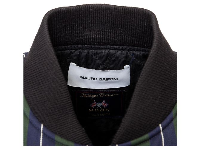 Autre Marque Giacca Bomber a Righe Mauro Grifoni Multicolore - vista 7