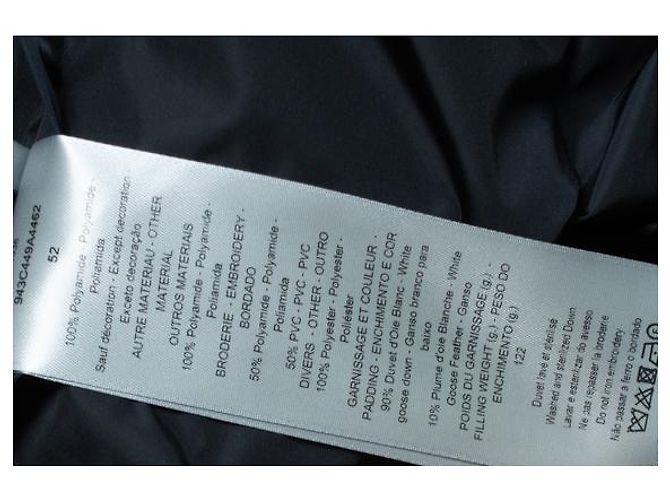 Christian Dior Dior, obliques Steppjacke in Marineblau - Ansicht 7