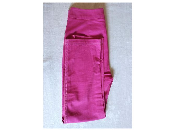 Jeans 7/8 Kenzo de algodón rosa frambuesa - vista 2