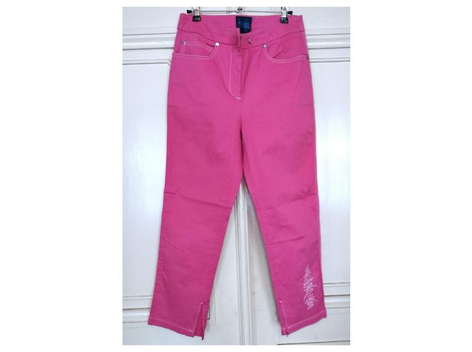 Jeans 7/8 Kenzo de algodón rosa frambuesa - vista 5