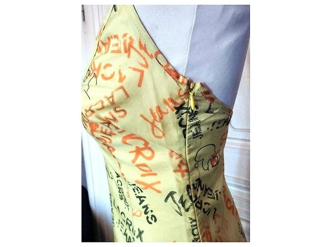 Christian Lacroix ULTRA LEICHTES UND LANGES KLEID Gelb - Ansicht 11