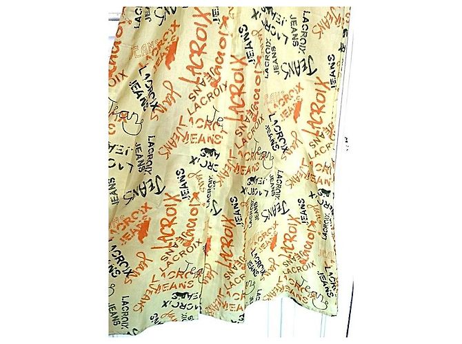 Christian Lacroix ULTRA LEICHTES UND LANGES KLEID Gelb - Ansicht 17