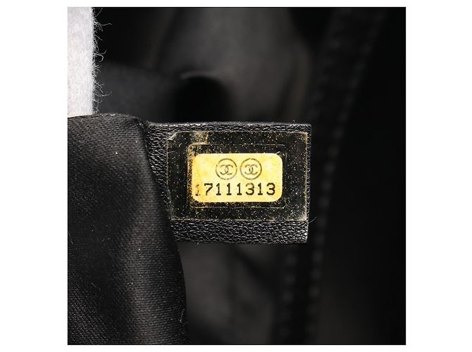 Chanel Matelassé Leder Tote Bag Schwarz - Ansicht 3