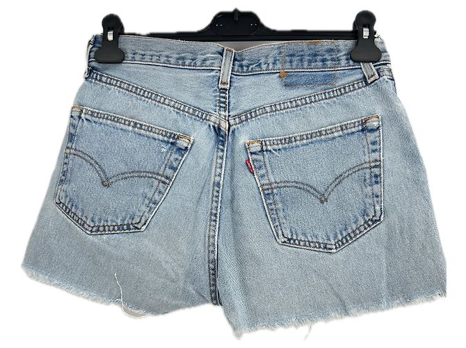 Shorts de mezclilla Levi's 501 azul - vista 2