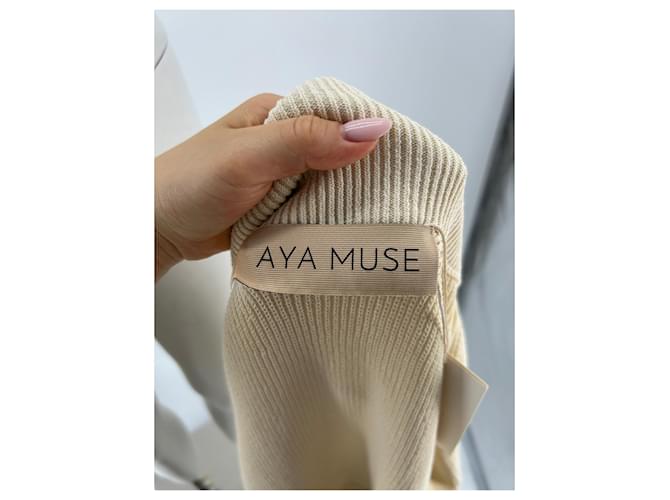 Autre Marque Cardigan in Ecru Beige - Ansicht 5