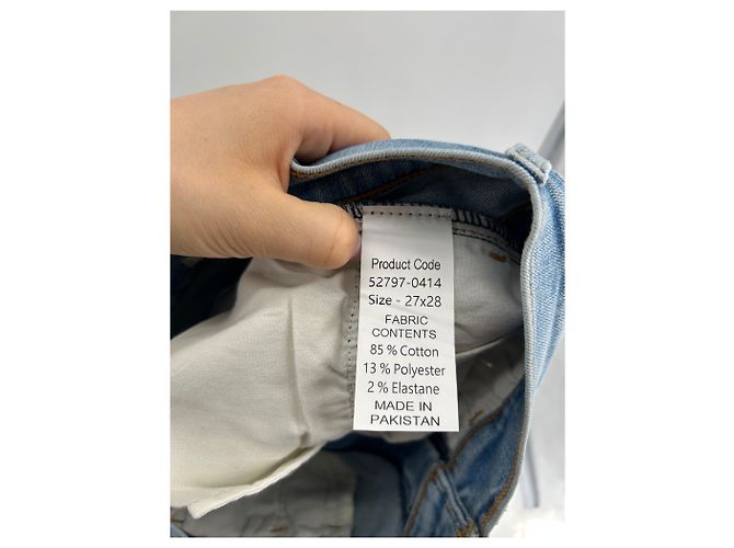 Levi's Jeans azul "720 de tiro alto super skinny" - vista 4