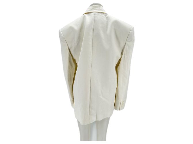 Autre Marque Blazer de lino blanco SANS FAFF - vista 2