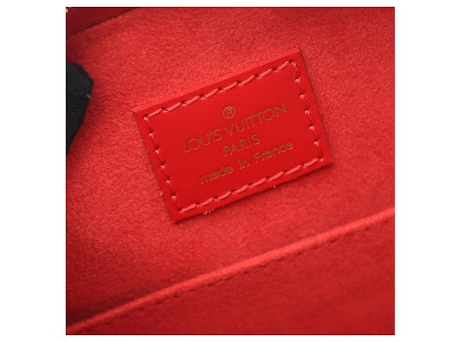 Borsa a mano Jasmin Epi Louis Vuitton Rosso - vista 4