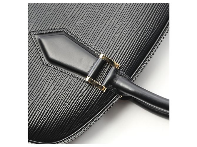 Borsa a mano Jasmin Epi Louis Vuitton Nero - vista 6
