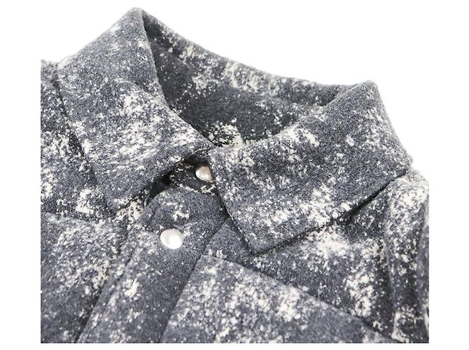 Chaqueta acolchada Dior, algodón, L, Italia Gris - vista 5