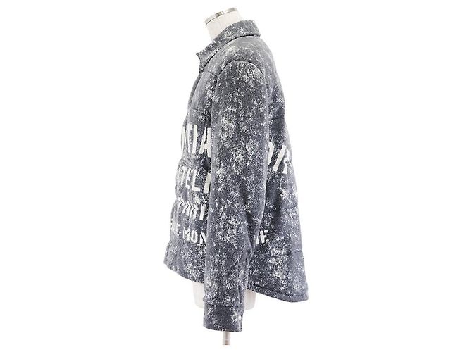 Chaqueta acolchada Dior, algodón, L, Italia Gris - vista 6