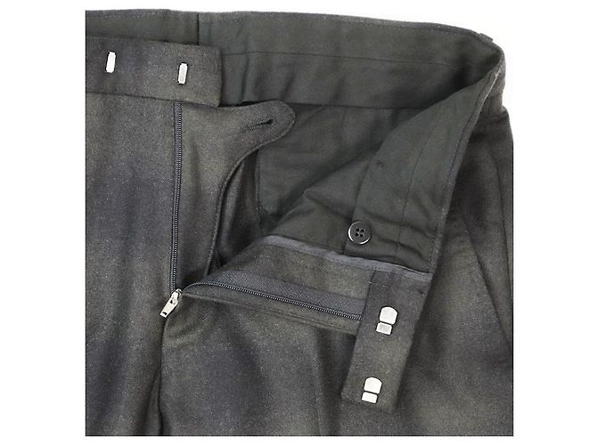 Conjunto de traje de lana Gucci Negro Verde oliva - vista 11