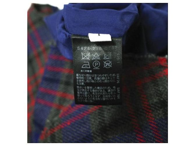 Autre Marque Falda de tweed ASTRAET Castaño Roja Azul marino - vista 9