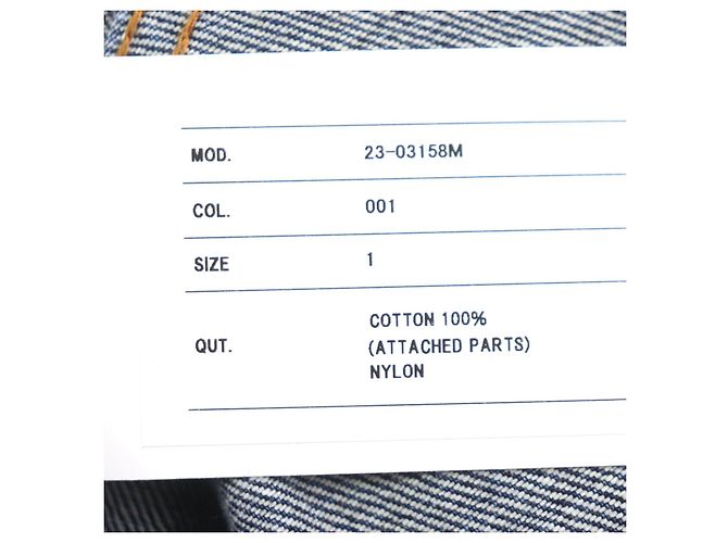 Cazadora de denim Sacai Azul - vista 10