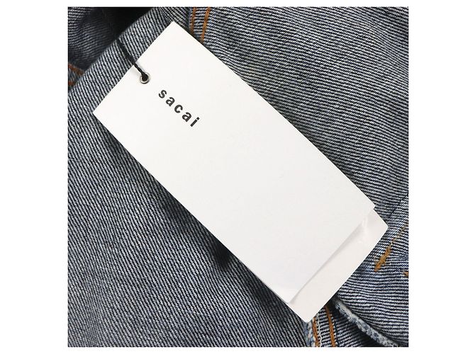 Cazadora de denim Sacai Azul - vista 9