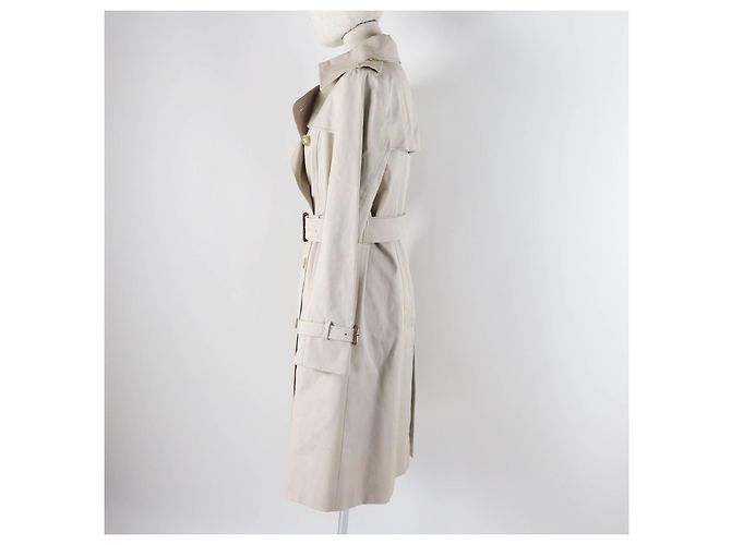 & Other Stories MACKINTOSH LONDON Casaco Trench de Algodão Bege Claro Feminino - vista 3