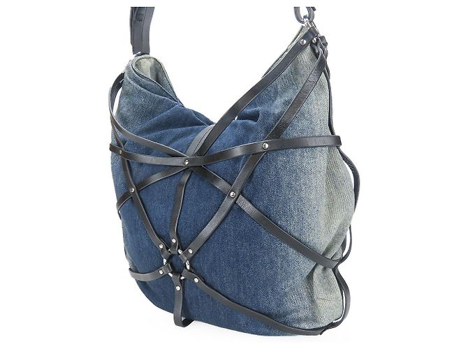 & Other Stories Bolso de Hombro de Cuero Denim Diesel - vista 2