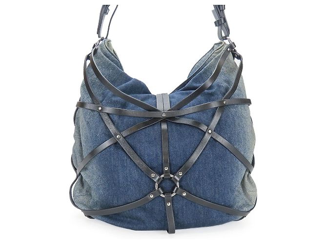 & Other Stories Bolso de Hombro de Cuero Denim Diesel - vista 3