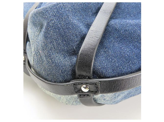 & Other Stories Bolso de Hombro de Cuero Denim Diesel - vista 6