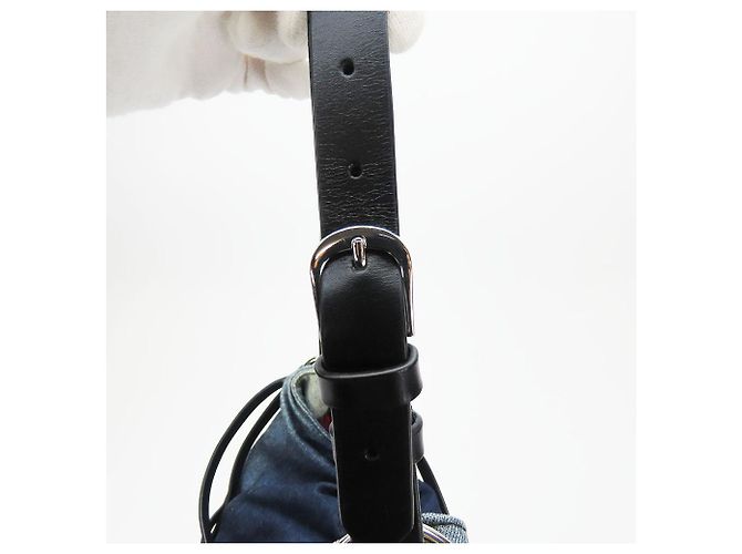 & Other Stories Bolso de Hombro de Cuero Denim Diesel - vista 8