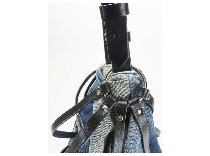 & Other Stories Bolso de Hombro de Cuero Denim Diesel - vista 9