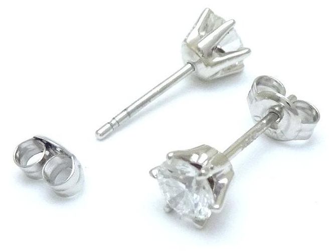 Autre Marque Pendientes de diamante 0,63 ct Pt900 Platino - vista 3