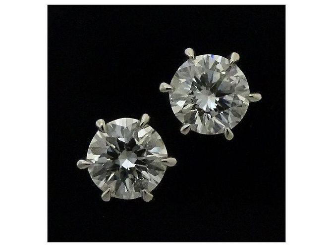 Autre Marque Pendientes de diamante 0,63 ct Pt900 Platino - vista 5