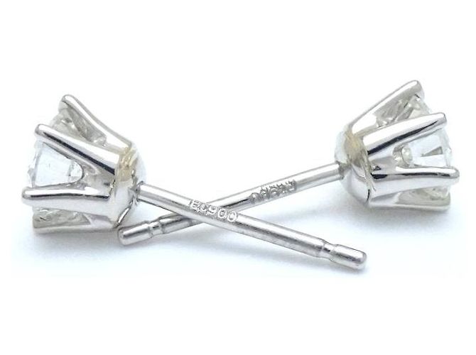 Autre Marque Pendientes de diamante 0,63 ct Pt900 Platino - vista 6