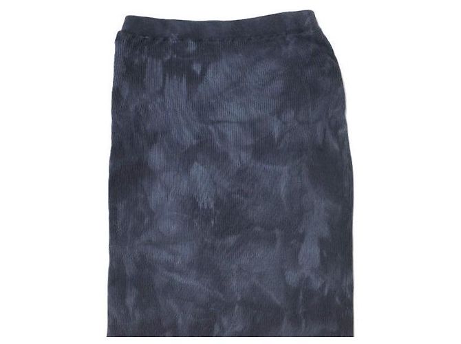 Autre Marque Falda larga de algodón tie-dye Steven Alan Azul Azul marino - vista 5