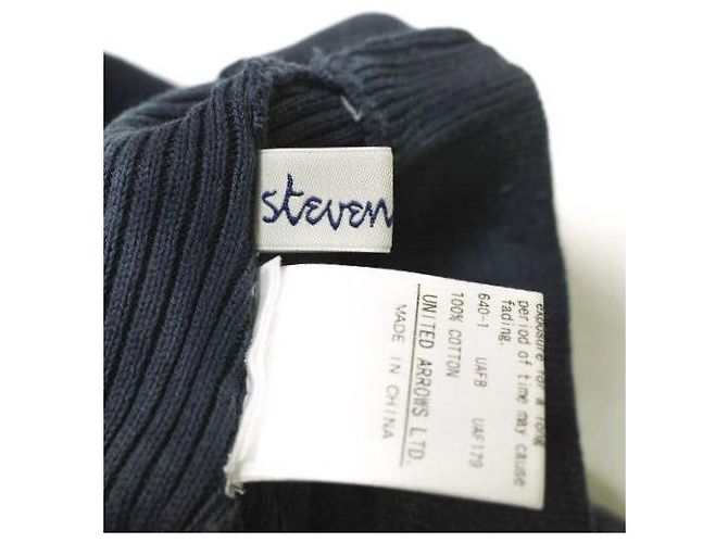 Autre Marque Falda larga de algodón tie-dye Steven Alan Azul Azul marino - vista 7