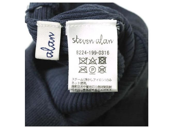 Autre Marque Falda larga de algodón tie-dye Steven Alan Azul Azul marino - vista 8