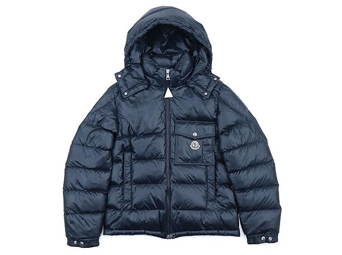 Chaqueta de plumón ligera de nylon Moncler WOLLASTON Azul - vista 2