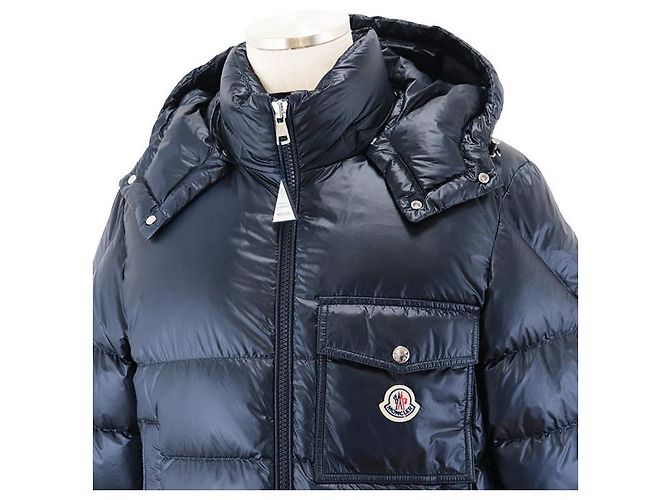 Chaqueta de plumón ligera de nylon Moncler WOLLASTON Azul - vista 3