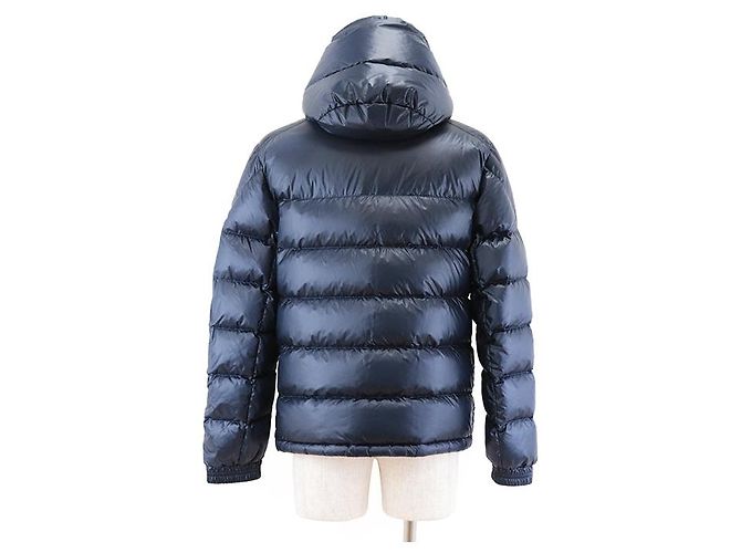 Chaqueta de plumón ligera de nylon Moncler WOLLASTON Azul - vista 7