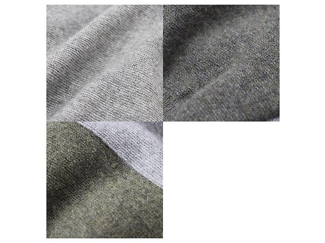 Céline Oversized Tunika-Kleid aus Cashmere-Ei-Strick von Celine Braun Blau Khaki - Ansicht 9