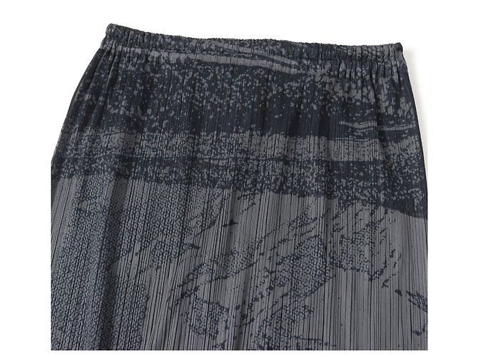 & Other Stories Falda larga con estampado Ukiyo-e PLEATS PLEASE Gris - vista 5