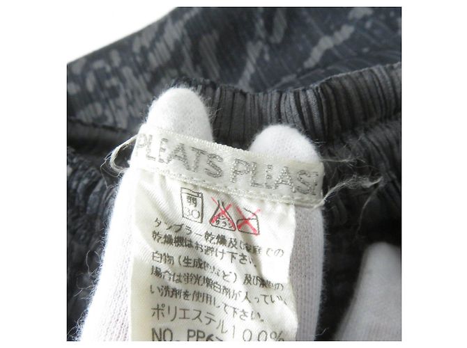 & Other Stories Falda larga con estampado Ukiyo-e PLEATS PLEASE Gris - vista 6
