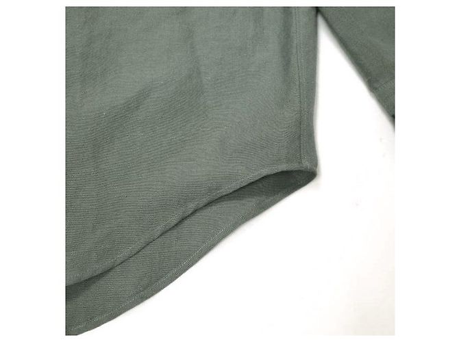 Autre Marque N.HOOLYWOOD CAMICIA IN LANA E LINO Grigio - vista 7