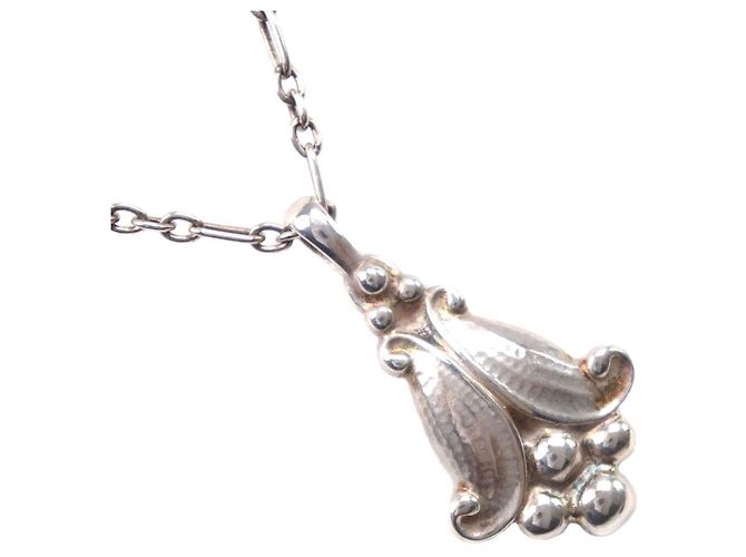 Autre Marque Collana in argento Georg Jensen 3412093 - vista 2