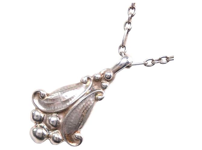 Autre Marque Collana in argento Georg Jensen 3412093 - vista 4