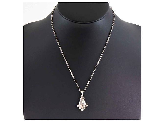 Autre Marque Collana in argento Georg Jensen 3412093 - vista 8