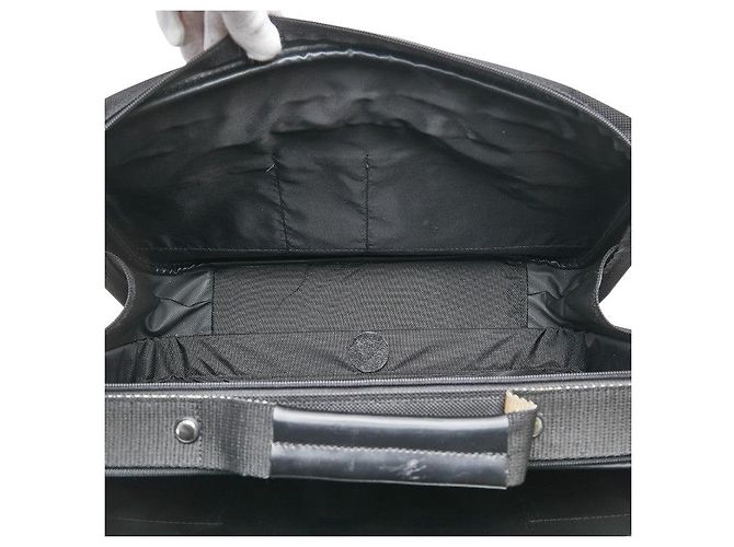 Borsa da viaggio Longchamp in tela e pelle - Ansicht 5