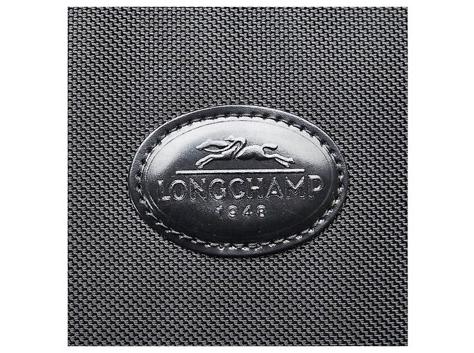 Borsa da viaggio Longchamp in tela e pelle - Ansicht 7