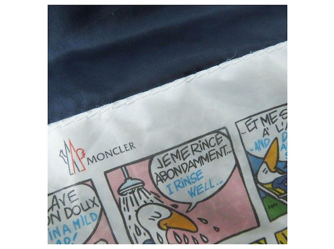 Moncler CHARPAL Abrigo Largo de Plumas con Capucha de Nylon para Mujeres Azul Azul marino - vista 15