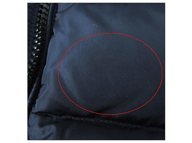 Moncler CHARPAL Abrigo Largo de Plumas con Capucha de Nylon para Mujeres Azul Azul marino - vista 17